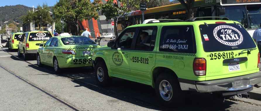 bst sfo taxi in marin